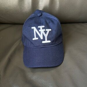 Navy Blue NY Cap